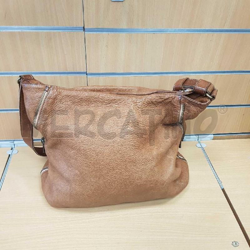 BORSA PELLE SIDELLI  COLOR CUOIO  | Mercatino dell'Usato L'aquila - loc. vetoio 2