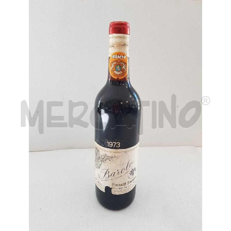 BOTTIGLIA BAROLO 1973 F.LLI BARALE | Mercatino dell'Usato L'aquila - loc. vetoio 1