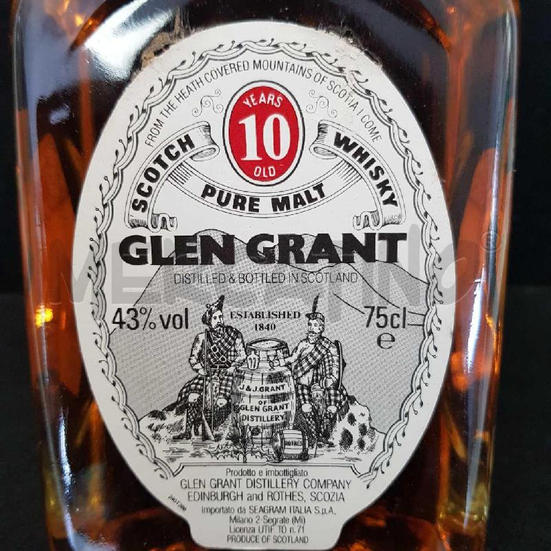 BOTTIGLIA GLEN GRANT | Mercatino dell'Usato L'aquila - loc. vetoio 5