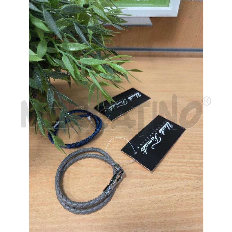 BRACCIALE TOD'S  UOMO IN PELLE  GRIGIO  | Mercatino dell'Usato L'aquila - loc. vetoio 1