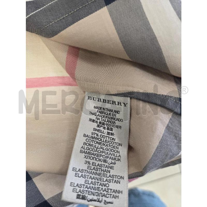 CAMICIA DONNA BURBERRY  | Mercatino dell'Usato L'aquila - loc. vetoio 4