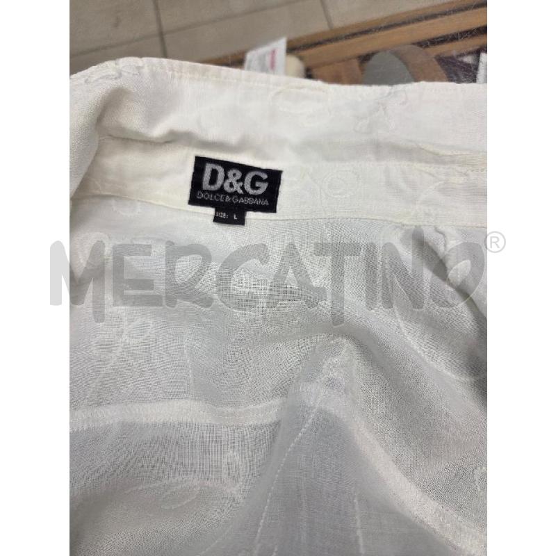 CAMICIA DONNA DEG LINO BIANCO E RICAMI  | Mercatino dell'Usato L'aquila - loc. vetoio 3