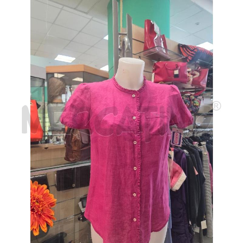 CAMICIA DONNA PAUL E SHARK IN LINO FUCSIA  | Mercatino dell'Usato L'aquila - loc. vetoio 1