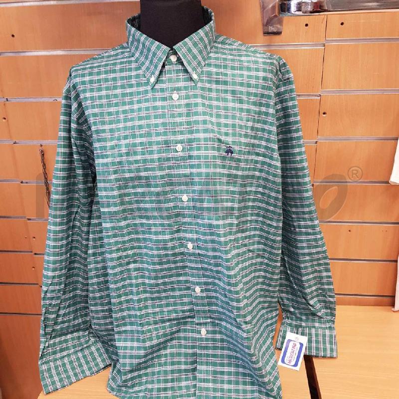 CAMICIA UOMO BROOKS BROTHERS VERDE SCACCHI  | Mercatino dell'Usato L'aquila - loc. vetoio 1