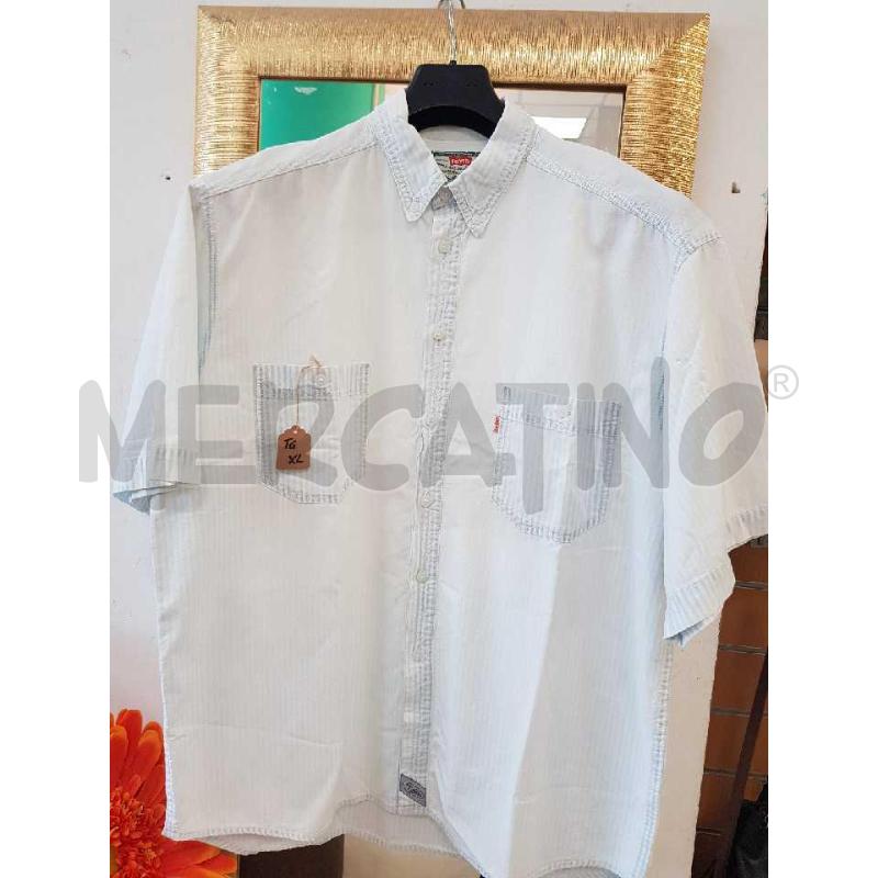 CAMICIA UOMO LEVI'S  CELESTE  CARTELLINO MC  | Mercatino dell'Usato L'aquila - loc. vetoio 1