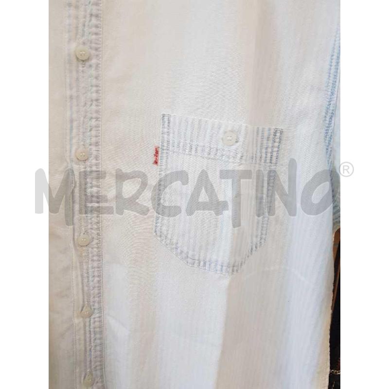 CAMICIA UOMO LEVI'S  CELESTE  CARTELLINO MC  | Mercatino dell'Usato L'aquila - loc. vetoio 2