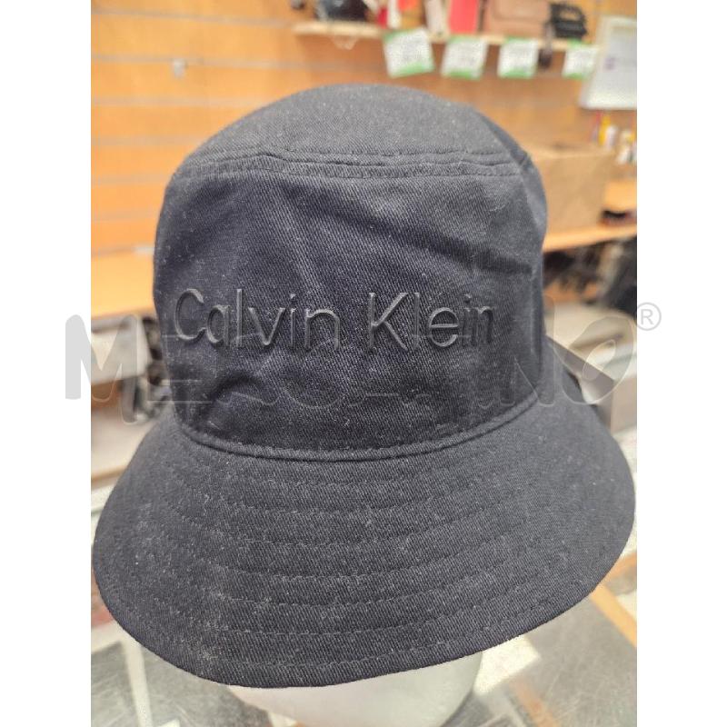 CAPPELLO DONNA CK COTONE NERO  | Mercatino dell'Usato L'aquila - loc. vetoio 1