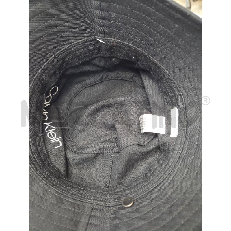 CAPPELLO DONNA CK COTONE NERO  | Mercatino dell'Usato L'aquila - loc. vetoio 2