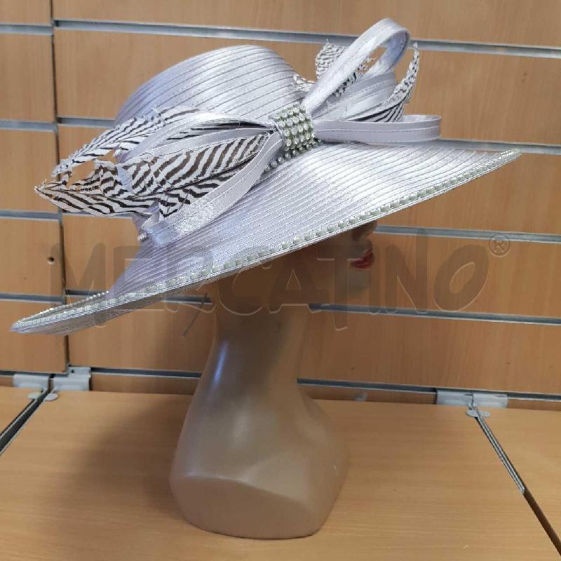 CAPPELLO DONNA GRIGIO IMPERO COUTURE | Mercatino dell'Usato L'aquila - loc. vetoio 3