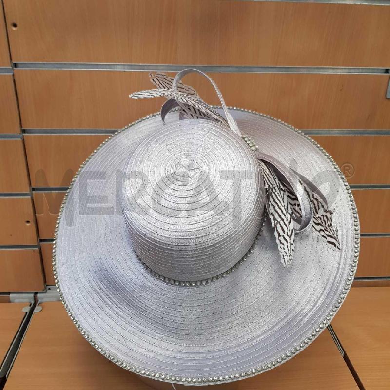CAPPELLO DONNA GRIGIO IMPERO COUTURE | Mercatino dell'Usato L'aquila - loc. vetoio 4