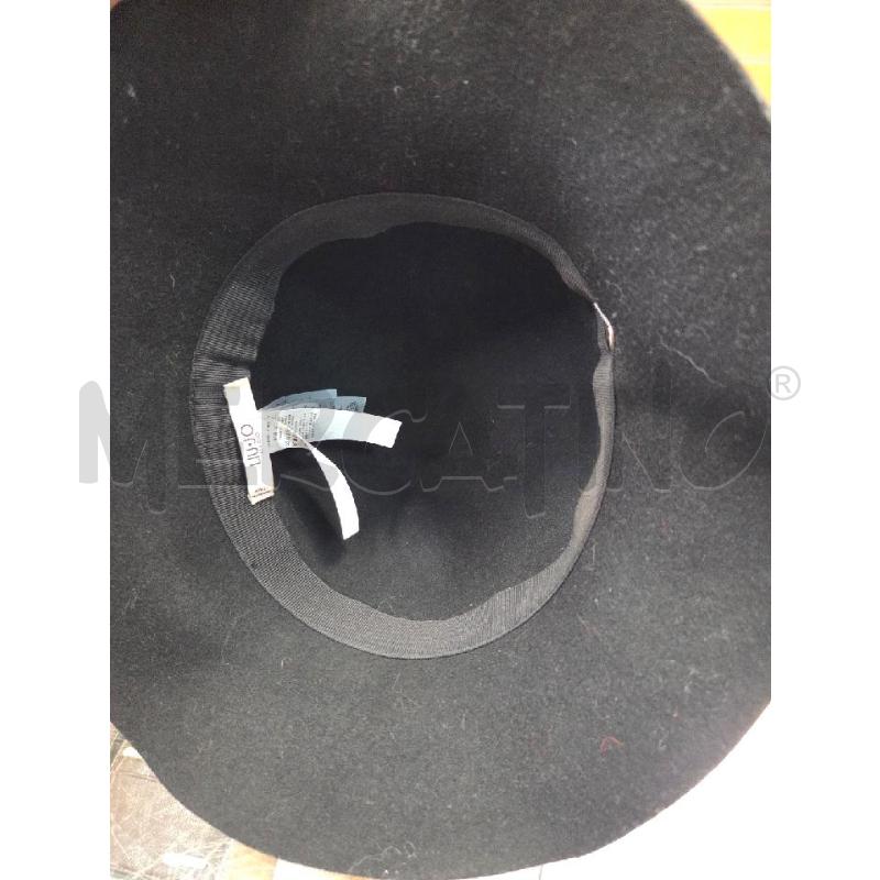 CAPPELLO DONNA LIU JO NERO RIGIDO STRASS  | Mercatino dell'Usato L'aquila - loc. vetoio 2