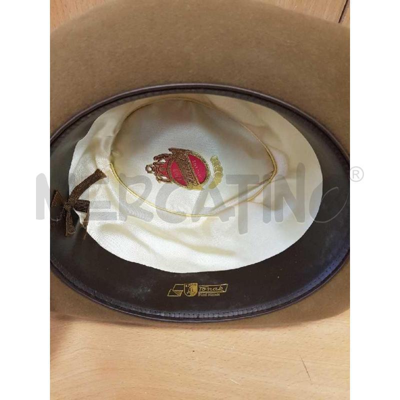 CAPPELLO UOMO HUCKEL CAMMELLO  | Mercatino dell'Usato L'aquila - loc. vetoio 5
