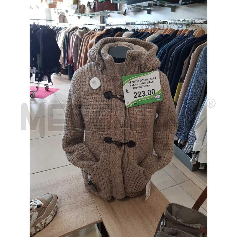 CAPPOTTO DONNA BARK PANNA  GANCI STILE MONTGOMERY  | Mercatino dell'Usato L'aquila - loc. vetoio 1