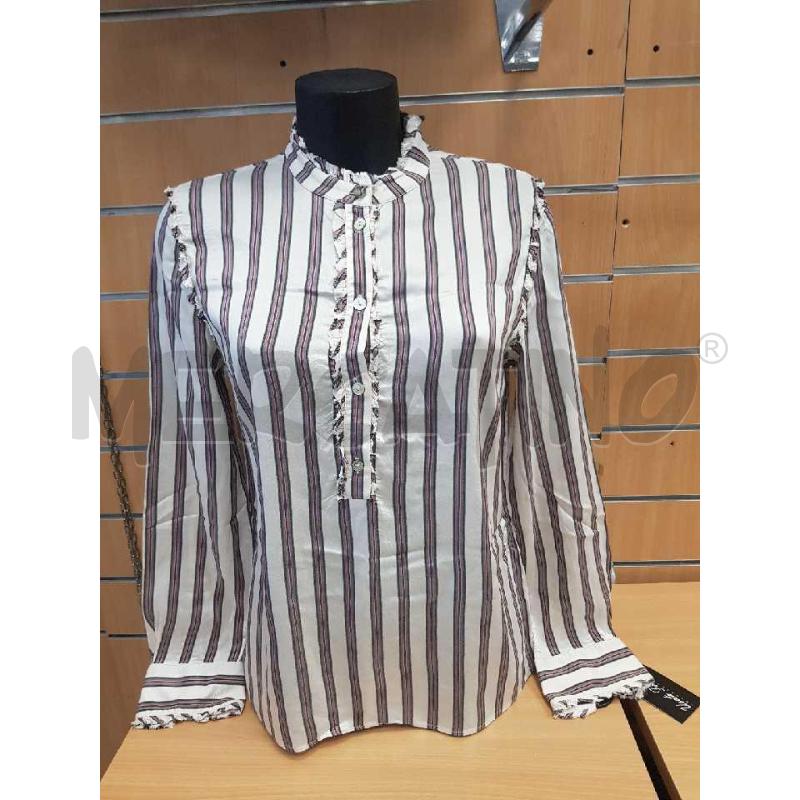 CASACCA DONNA MALIPARMI PANNA   E RIGHE  | Mercatino dell'Usato L'aquila - loc. vetoio 1