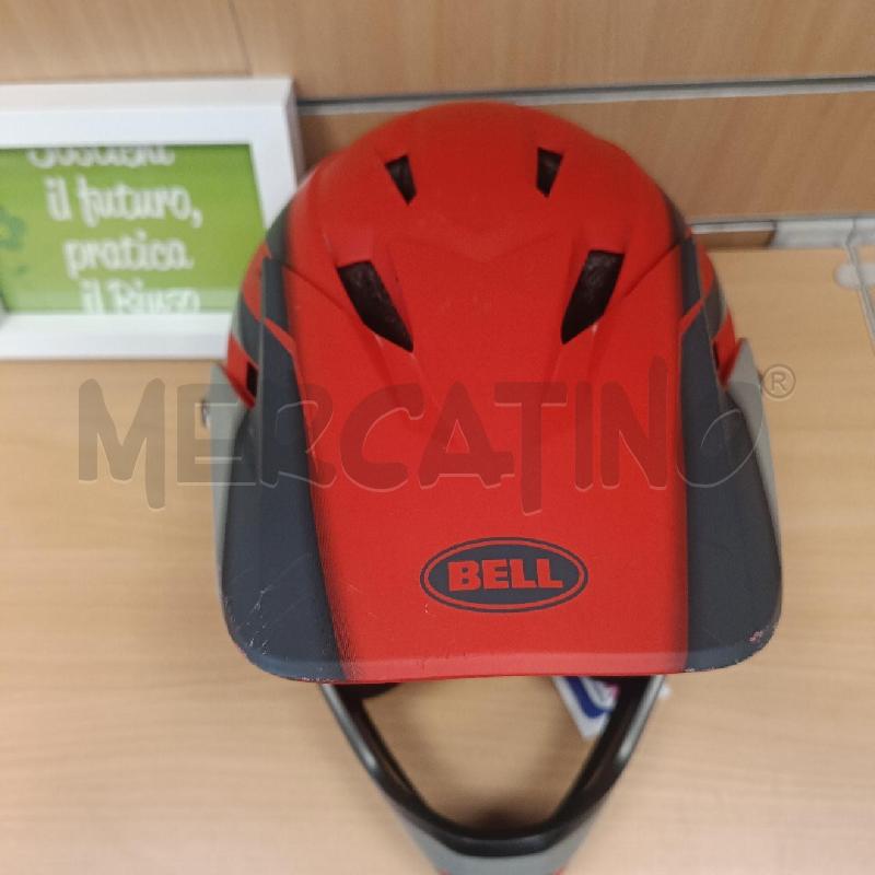CASCO MOTO BELL ROSSO  GRIGIO S/M | Mercatino dell'Usato L'aquila - loc. vetoio 2