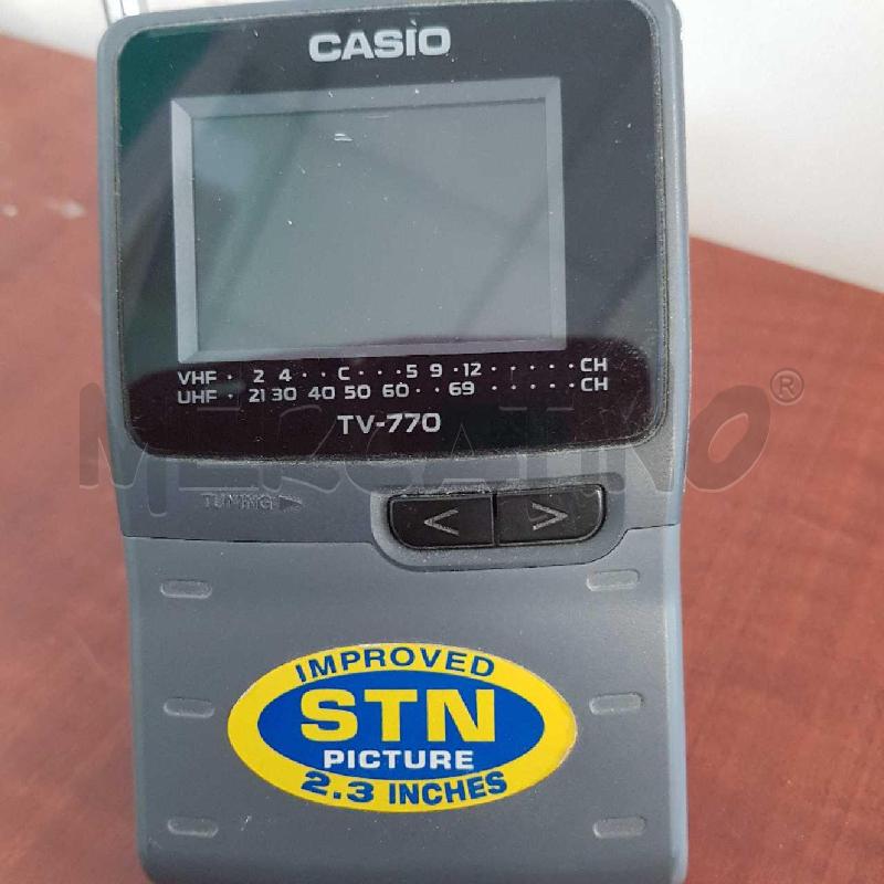 CASIO MODEL TV -770N | Mercatino dell'Usato L'aquila - loc. vetoio 3
