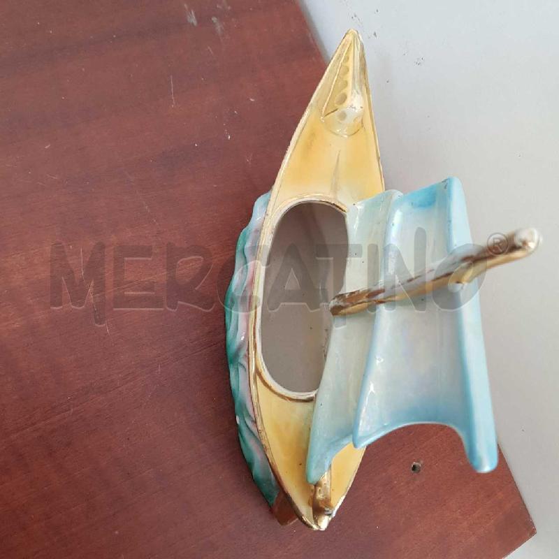 CERAMICA VINTAGE BARCHETTA | Mercatino dell'Usato L'aquila - loc. vetoio 4