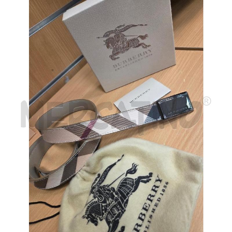 CINTURA BURBERRY CON FIBBIA  | Mercatino dell'Usato L'aquila - loc. vetoio 1