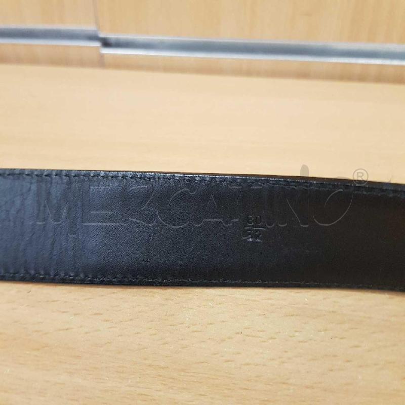 CINTURA DONNA PRADA  NERA E ARGENTO  | Mercatino dell'Usato L'aquila - loc. vetoio 4