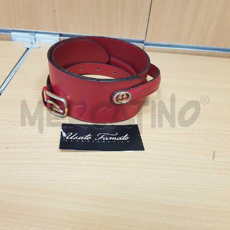 CINTURA PELLE DOPPIO GITO GUCCI | Mercatino dell'Usato L'aquila - loc. vetoio 1