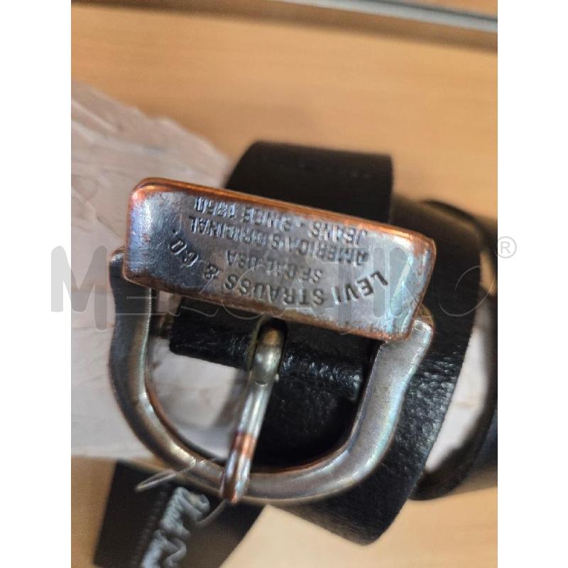 CINTURA PELLE LEVI'S   NERA   90/36 FIBIA METALLO  | Mercatino dell'Usato L'aquila - loc. vetoio 2