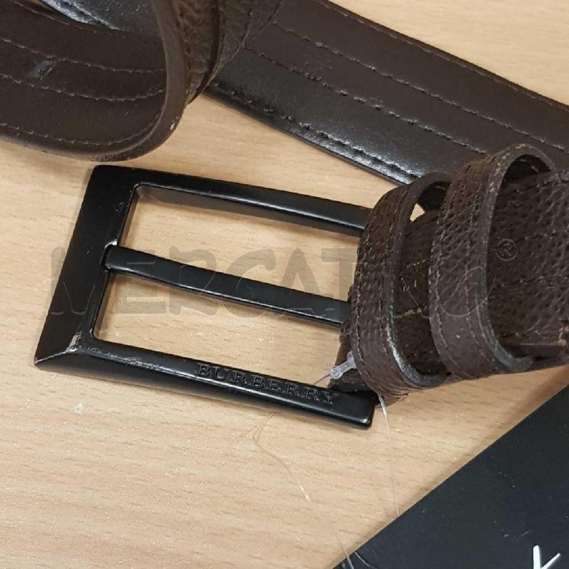 CINTURA UOMO BURBERRY MARRONE  90/36  | Mercatino dell'Usato L'aquila - loc. vetoio 3