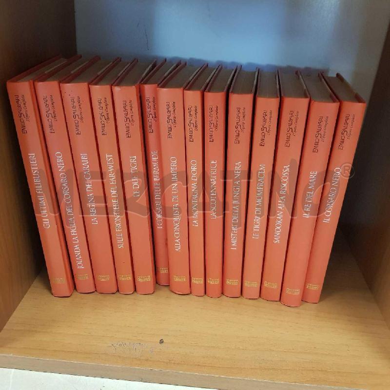 COLLANA LIBRI SALGARI PZ.14 | Mercatino dell'Usato L'aquila - loc. vetoio 1