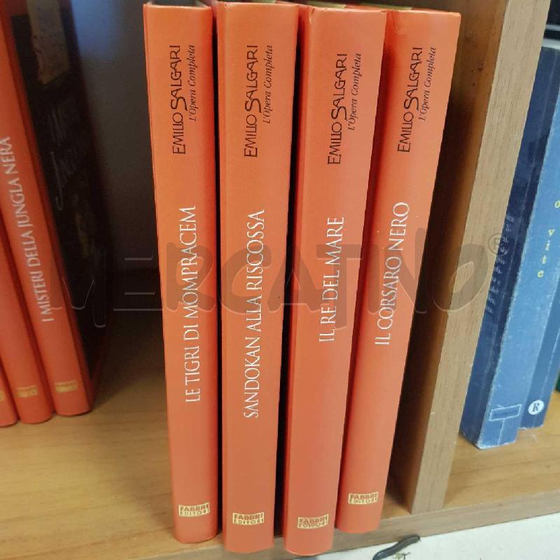COLLANA LIBRI SALGARI PZ.14 | Mercatino dell'Usato L'aquila - loc. vetoio 2