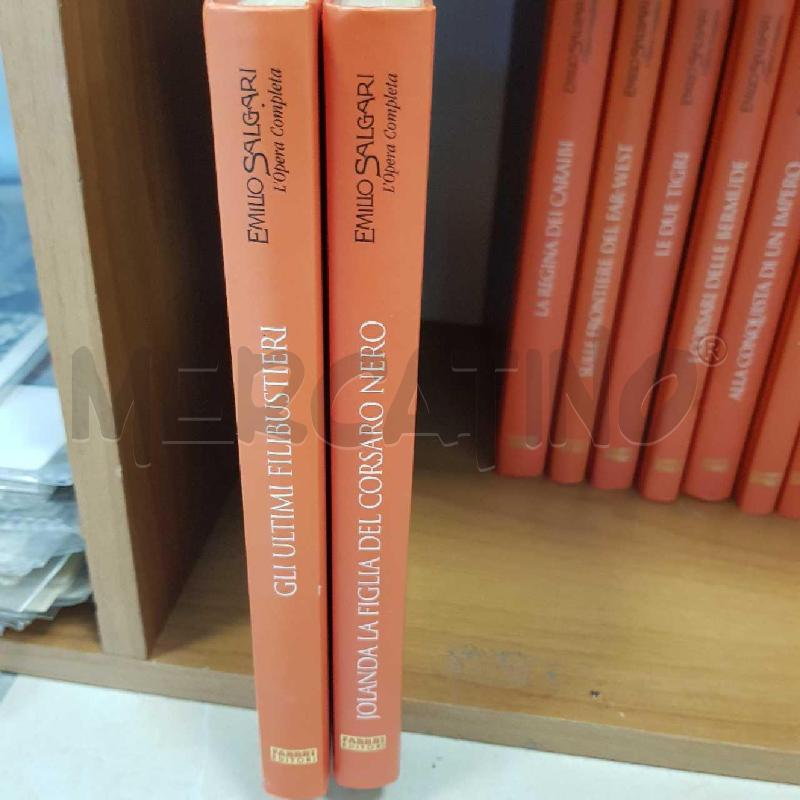 COLLANA LIBRI SALGARI PZ.14 | Mercatino dell'Usato L'aquila - loc. vetoio 5