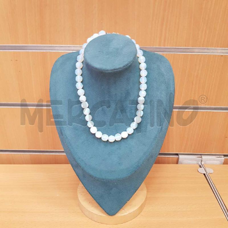 COLLANA  ARB PIETRE CELESTI  SFACCETTATE   | Mercatino dell'Usato L'aquila - loc. vetoio 1