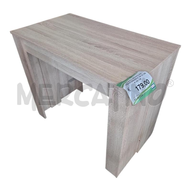 CONSOLLE/TAVOLINO TRASFORMABILE DA 50 CM A 250 CM | Mercatino dell'Usato L'aquila - loc. vetoio 1