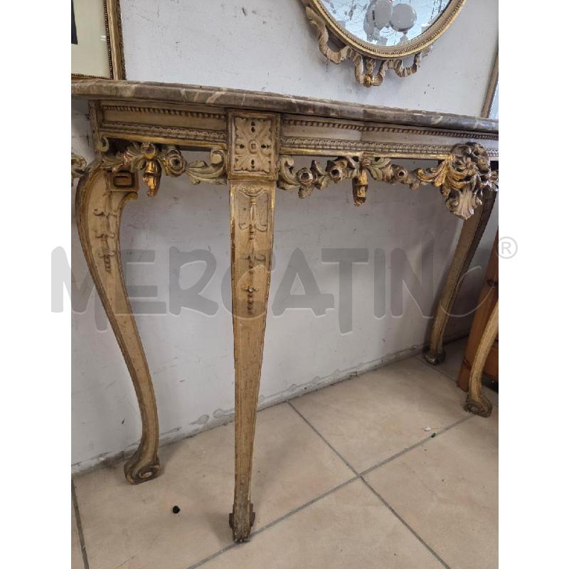 CONSOLLE VINTAGE+SPECCHIERA | Mercatino dell'Usato L'aquila - loc. vetoio 3