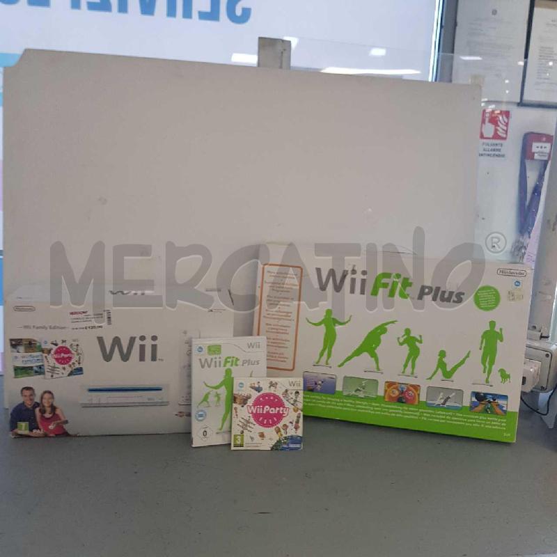 CONSOLLE WII CON ACCESSORI+2 GIOCHI | Mercatino dell'Usato L'aquila - loc. vetoio 1