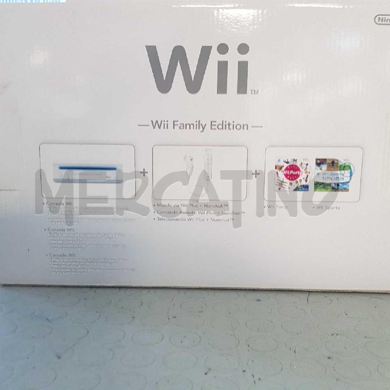 CONSOLLE WII CON ACCESSORI+2 GIOCHI | Mercatino dell'Usato L'aquila - loc. vetoio 2