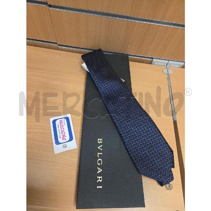 CRAVATTA BULGARI BLU NUOVA   | Mercatino dell'Usato L'aquila - loc. vetoio 1
