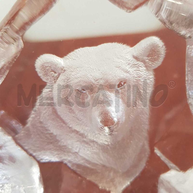 CRISTALLO SVEDESE ORSO | Mercatino dell'Usato L'aquila - loc. vetoio 3