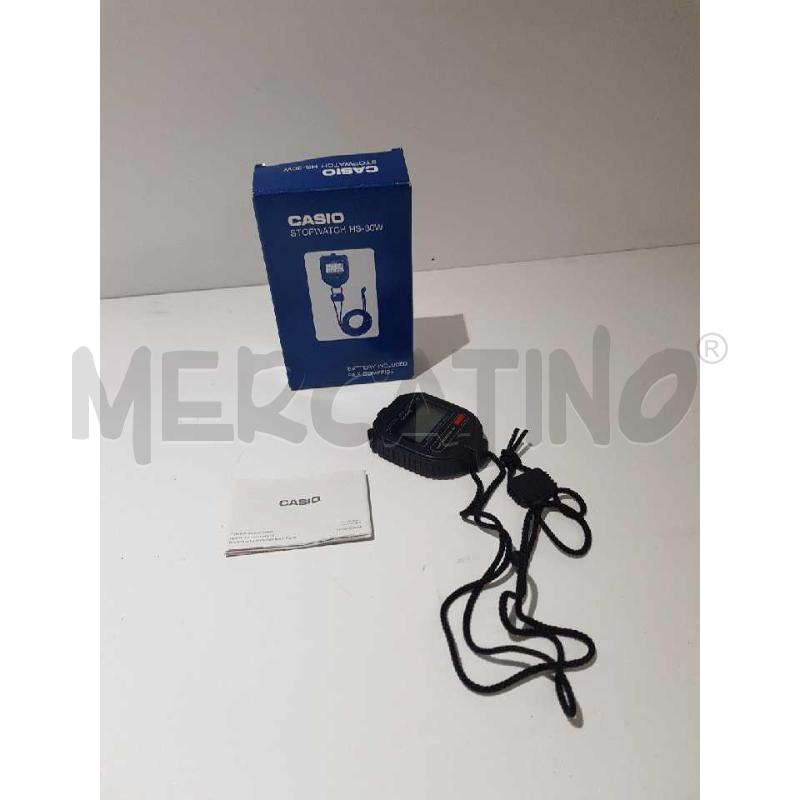 CRONOMETRO CASIO STOPWATCH HS-30W | Mercatino dell'Usato L'aquila - loc. vetoio 1