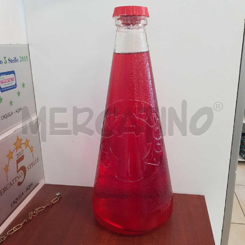 DECORAZIONE BOTTIGLIA GIGANTE CAMPARI | Mercatino dell'Usato L'aquila - loc. vetoio 1