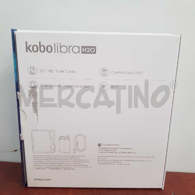E-BOOK KOBO LIBRA H20 | Mercatino dell'Usato L'aquila - loc. vetoio 2