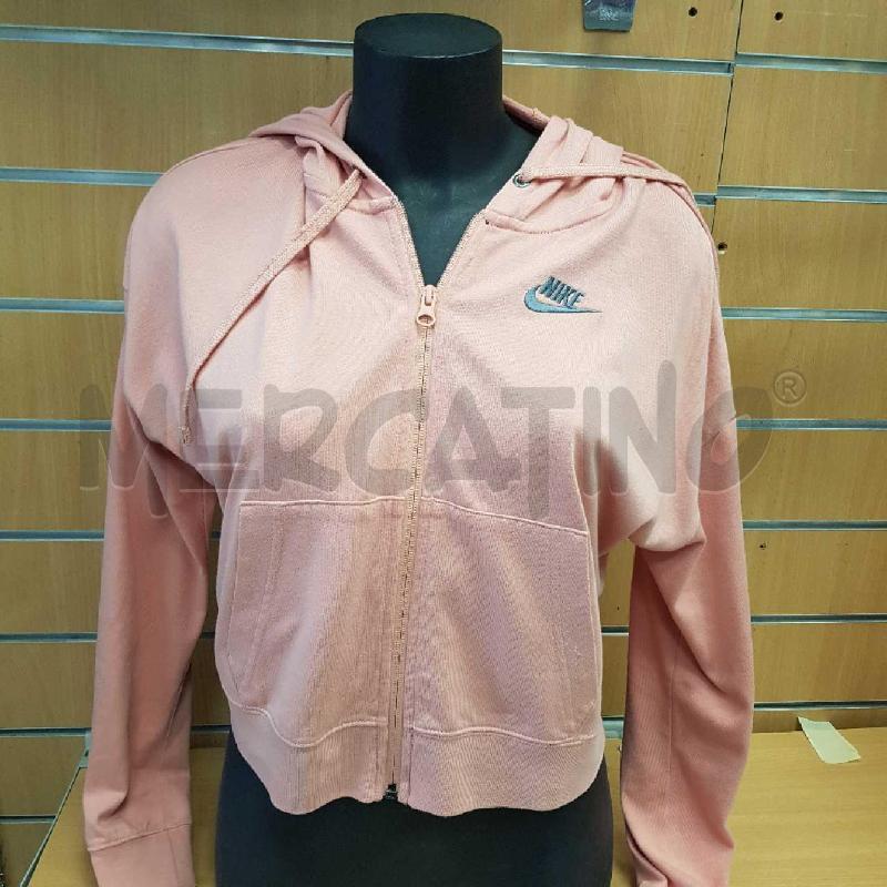 FELPA DONNA ROSA PESCA NIKE CAPPUCCIO | Mercatino dell'Usato L'aquila - loc. vetoio 1