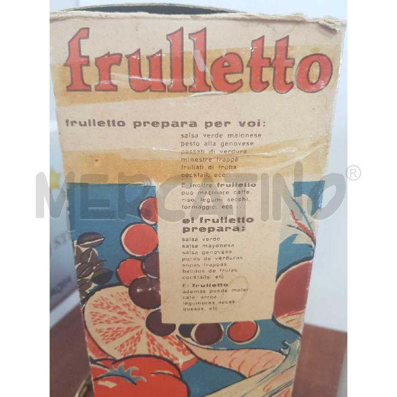 FRULLATORE GIRMI VINTAGE | Mercatino dell'Usato L'aquila - loc. vetoio 2