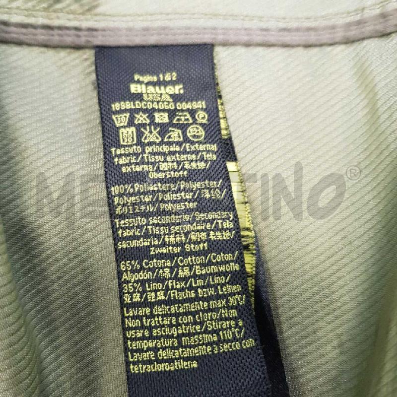 GIACCA DONNA BLAUER VERDE  RASO ZIPPETTE   | Mercatino dell'Usato L'aquila - loc. vetoio 3