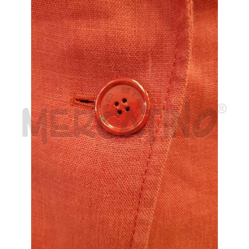 GIACCA DONNA ETRO LINO ROSSO INTERNO PIS | Mercatino dell'Usato L'aquila - loc. vetoio 2
