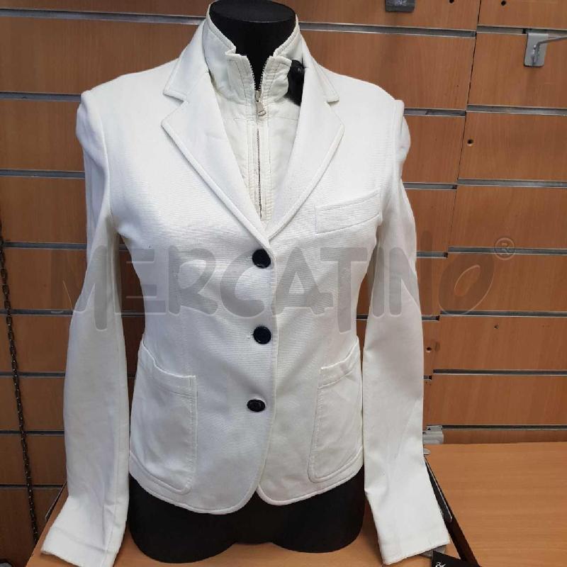 GIACCA DONNA FAY BIANCO OTTICO +GILET INTERNO | Mercatino dell'Usato L'aquila - loc. vetoio 1