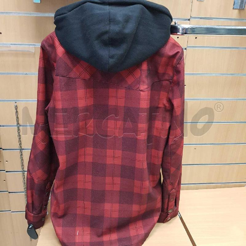 GIACCA UOMO VOLCOM SCACCHI ROSSA   | Mercatino dell'Usato L'aquila - loc. vetoio 2