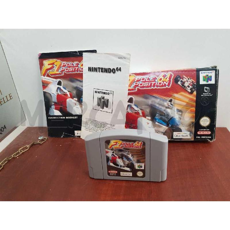 GIOCO NINTENDO 64 F1 POLE POSITION | Mercatino dell'Usato L'aquila - loc. vetoio 3