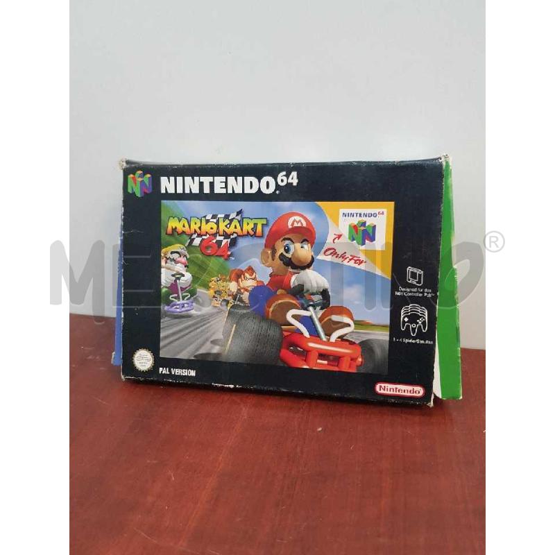 GIOCO NINTENDO 64 MARIO KART 64 | Mercatino dell'Usato L'aquila - loc. vetoio 1