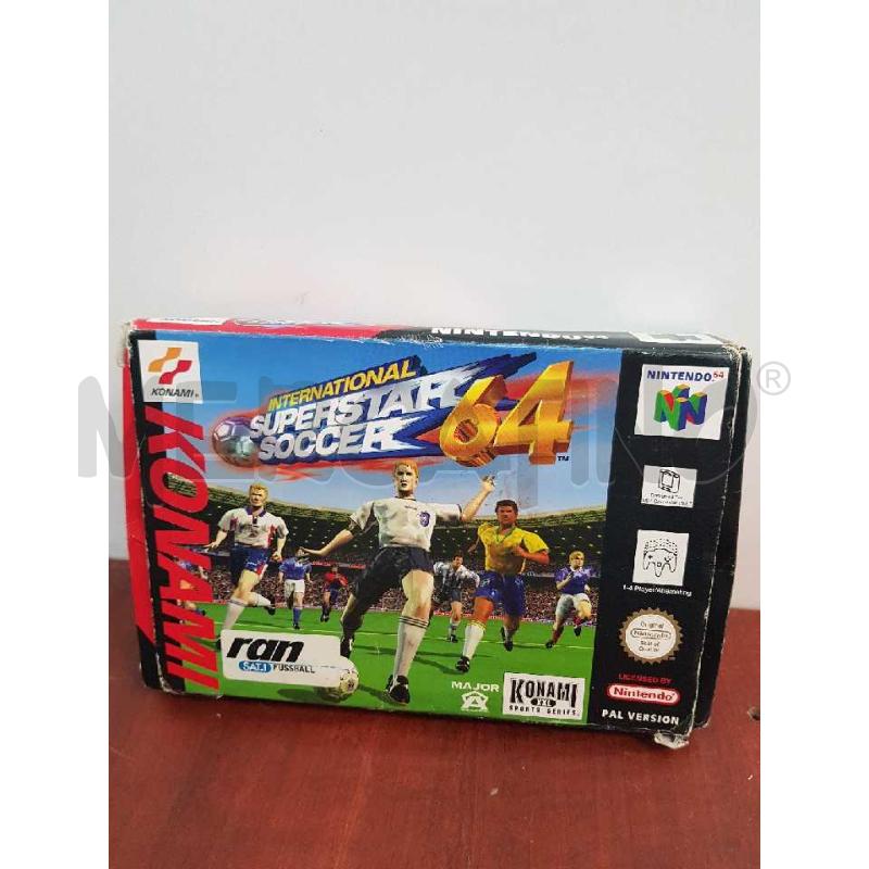 GIOCO NINTENDO 64 SUPERSTAR SOCCER | Mercatino dell'Usato L'aquila - loc. vetoio 1
