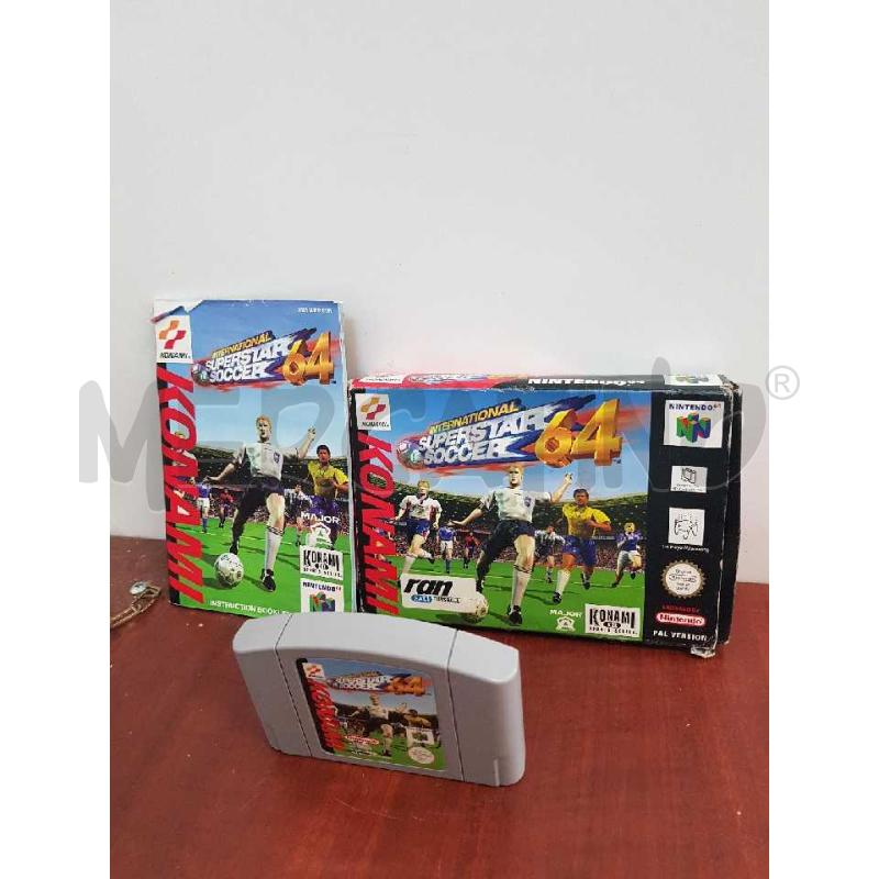 GIOCO NINTENDO 64 SUPERSTAR SOCCER | Mercatino dell'Usato L'aquila - loc. vetoio 3