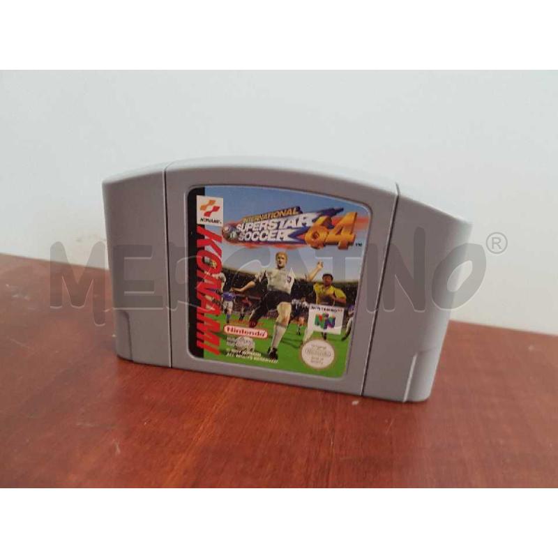 GIOCO NINTENDO 64 SUPERSTAR SOCCER | Mercatino dell'Usato L'aquila - loc. vetoio 4